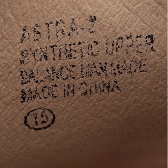 Chase & Chloe Astra Platform Wedge Sandal Women's Red/White Size US7.5 EU38 - Picture 9 of 12